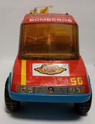 Camión Bomberos Obertoys Años 70-80