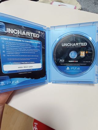 Juego Uncharted: El legado perdido