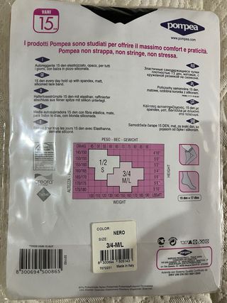 Collant autoreggenti Pompea