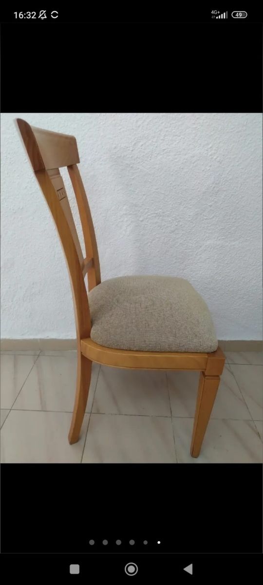 Vendo mesa de comedor extensible y 6 sillas