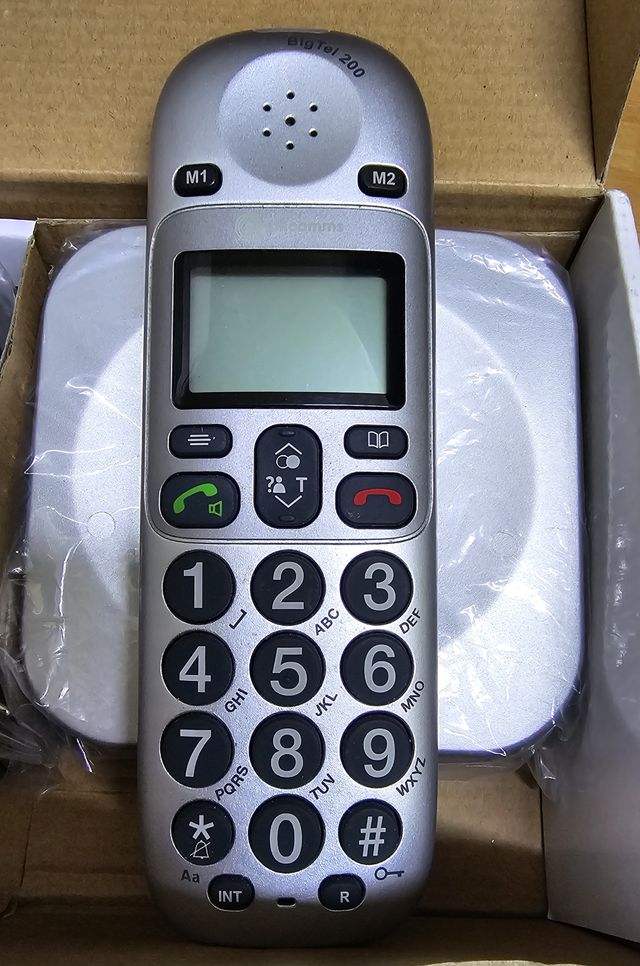 Telefono per anziani Cordless Amplificato