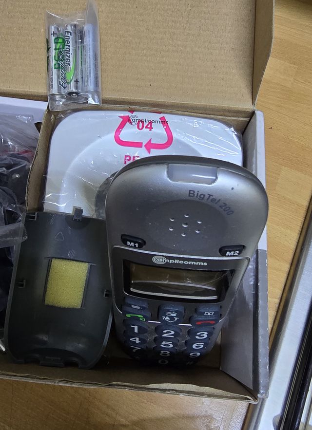 Telefono per anziani Cordless Amplificato