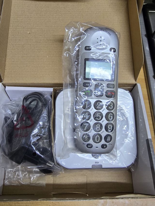 Telefono per anziani Cordless Amplificato