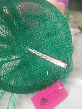 Tocado señora para el pelo