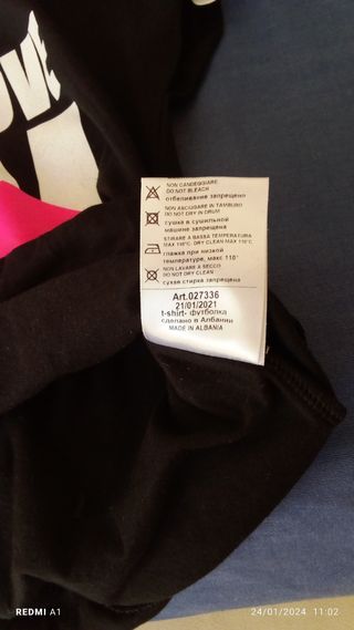 Shirt Diadora bambina