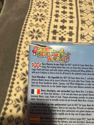 Super Mario Advance PAL España