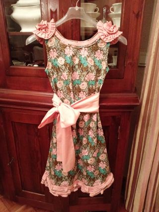Vestido  Almatrichi estampado licra