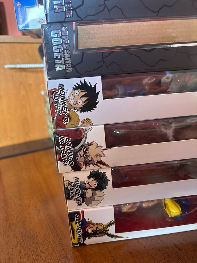 figuras de naruro dragon ball one piece y mas 