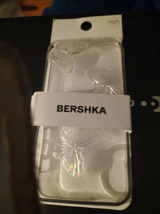 12 fundas plásticas 5, 7 de silicona diversos tlf.