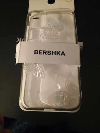 12 fundas plásticas 5, 7 de silicona diversos tlf.