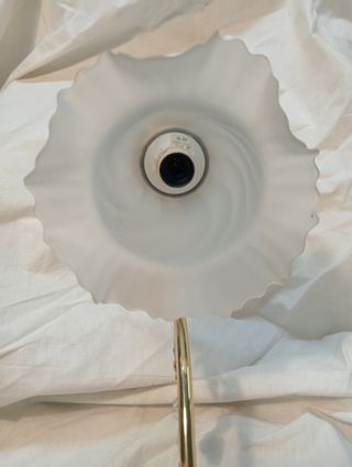 Lampara mesa bronce