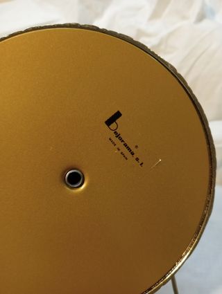 Lampara mesa bronce