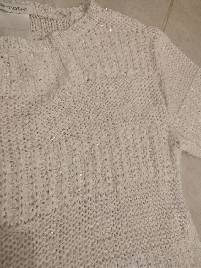 Maglioncino bianco Motivi