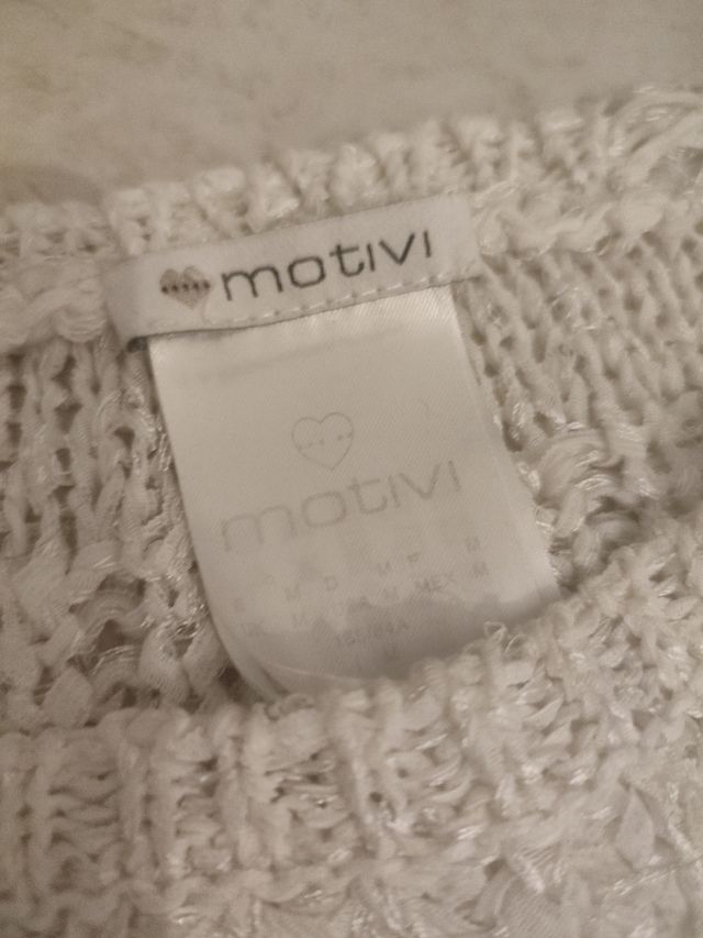 Maglioncino bianco Motivi