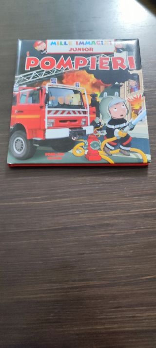 Libro bambini Pompieri 