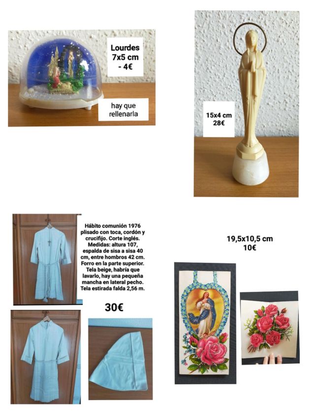 OBJETOS RELIGIOSOS ( varias fotos )