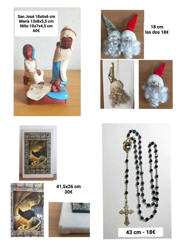 OBJETOS RELIGIOSOS ( varias fotos )