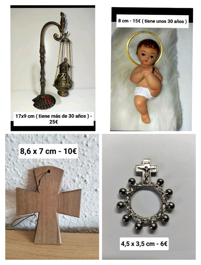 OBJETOS RELIGIOSOS ( varias fotos )
