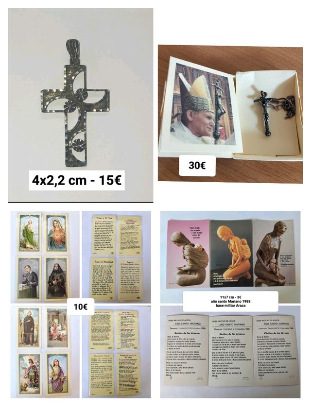 OBJETOS RELIGIOSOS ( varias fotos )