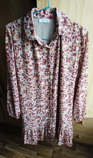 Vestido flores, Hug and Clau