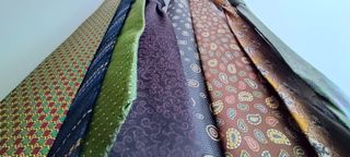 Conjunto 8 corbatas vintage