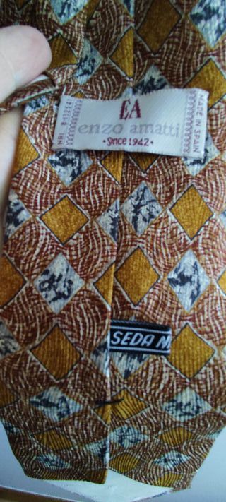 Conjunto 8 corbatas vintage
