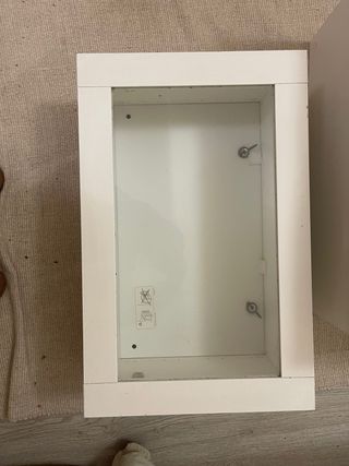 BESTÅ Estante con puerta de vidrio, blanco ikea