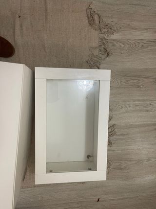 BESTÅ Estante con puerta de vidrio, blanco ikea
