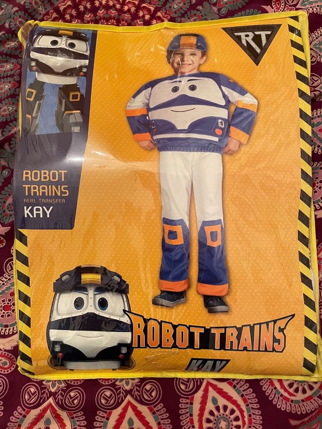 disfraz robot trains