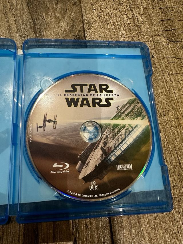 Blu-Ray star wars El despertar de la fuerza