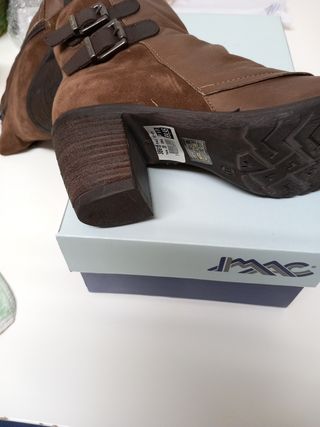 Botines piel y ante