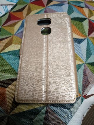 Funda Móvil bq V Plus, 5.5 y 2 Protectores Cristal