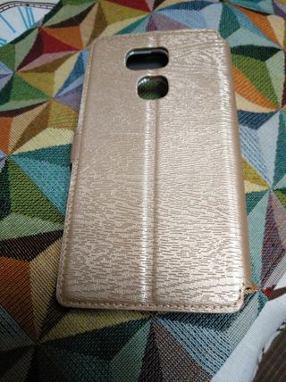 Funda Móvil bq V Plus, 5.5 y 2 Protectores Cristal