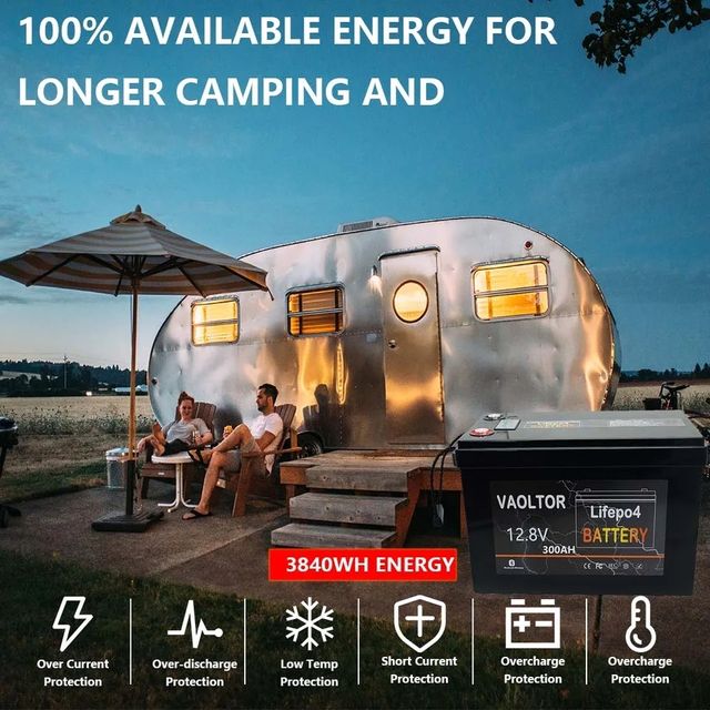 Bat 12v a 48v - 310ah y BMS