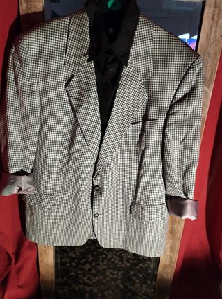 Blazer cuadro Vichy Pierre Laffitte