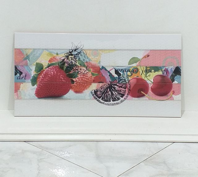 Quadro con frutta
