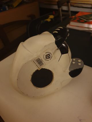 Salvadanaio Juventus zebra bianco e nero