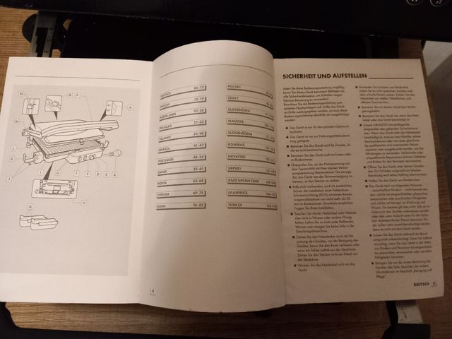 Grunding contact grill bistecchiera