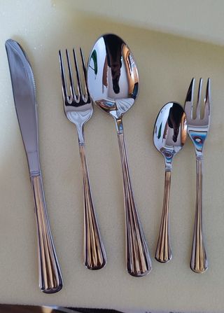 Servizio di posate in acciaio inox made in italy