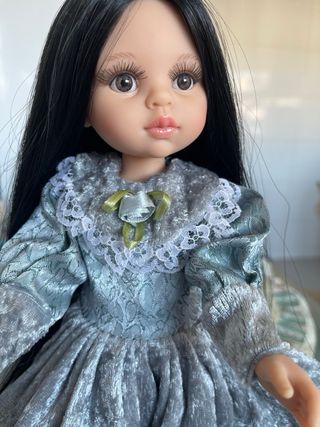 Vestido Epoca y pololos Paola Reina 😍 PRECIOSO😍