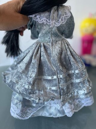 Vestido Epoca y pololos Paola Reina 😍 PRECIOSO😍