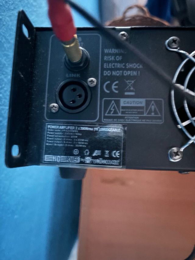 Amplificador Hq power 400wrms