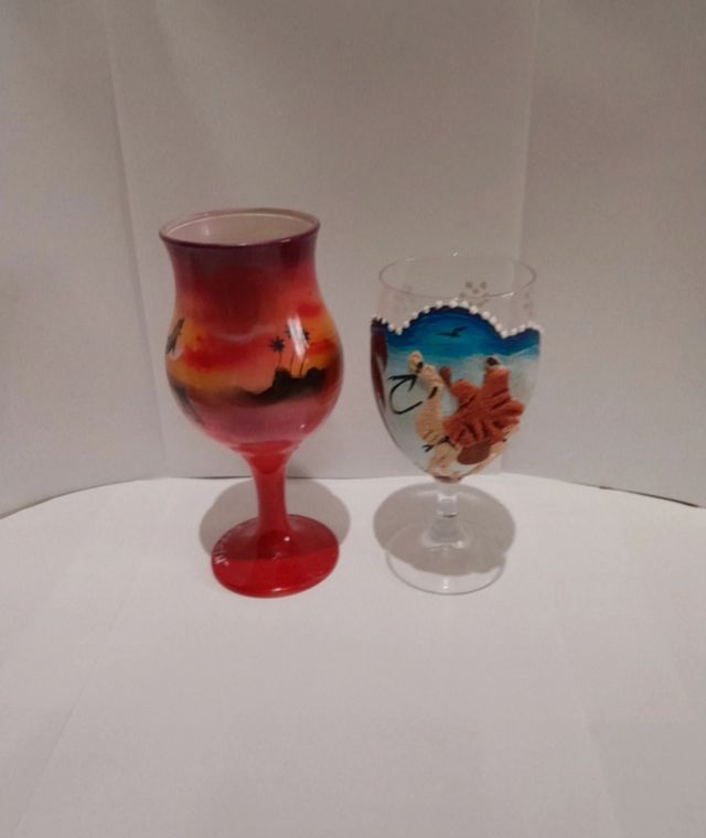 Bicchieri decorati