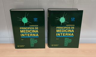 2 Libros Principios de Medicina Interna Vol I y II