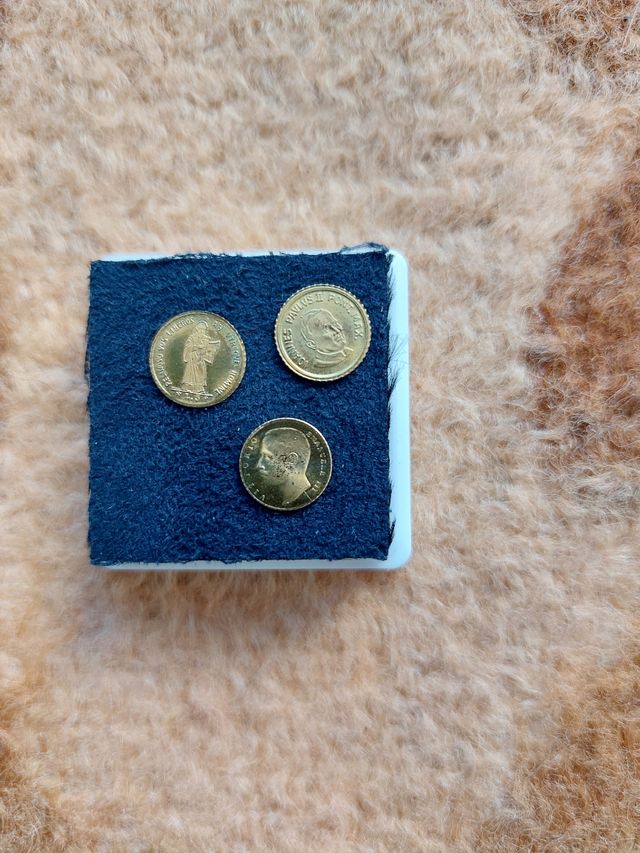 Mini monete  da oro 3 pezzi