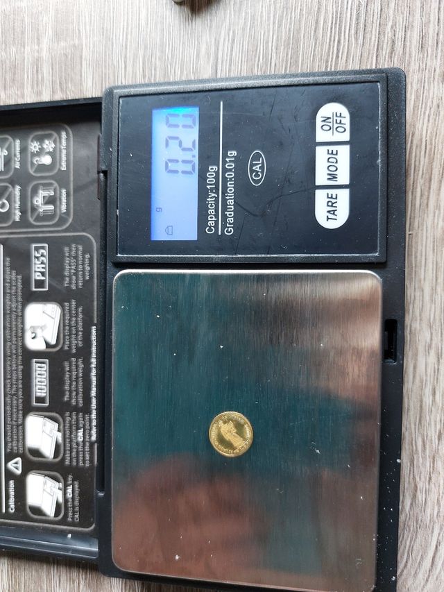 Mini monete  da oro 3 pezzi