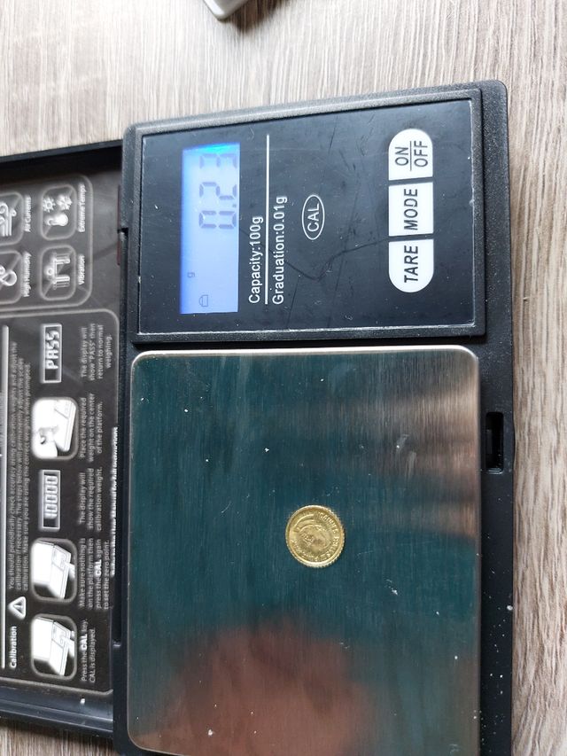 Mini monete  da oro 3 pezzi