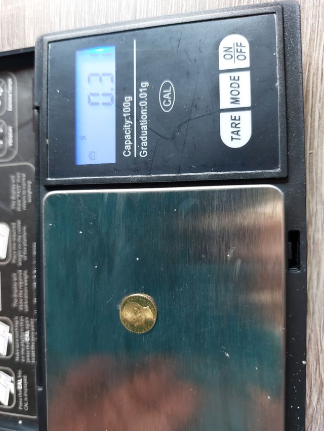 Mini monete  da oro 3 pezzi