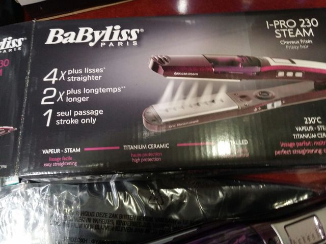 Plancha de pelo Babyliss