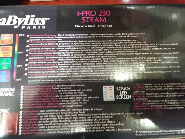Plancha de pelo Babyliss